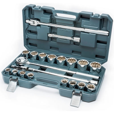 Crescent® 3/4 » Drive Standard SAE Mechanics Tool Set de 21 pièces