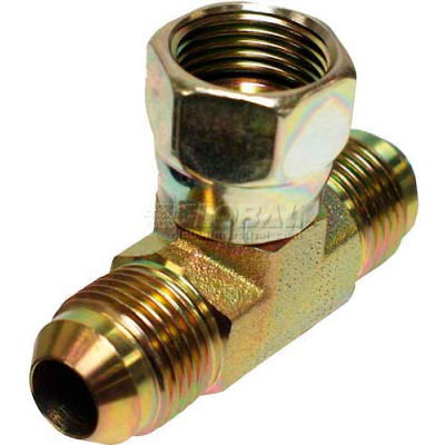 Apache Hydraulic Adapter 39036016, 3/8" Male JIC X 3/8" Male JIC X 1/2" Female JIC Swivel