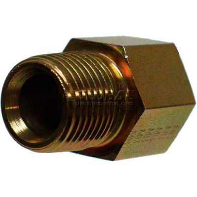 Apache Hydraulic Adapter 39038964, 1/2" Female O-Ring X 3/8" Male Pipe