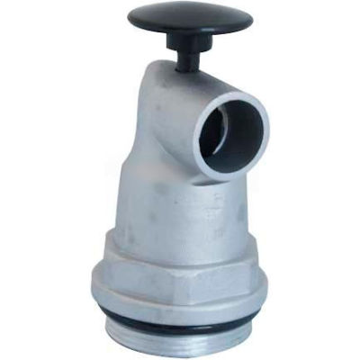 Action pompe aluminium tambour 2BP robinet - Poussoir à ressort
