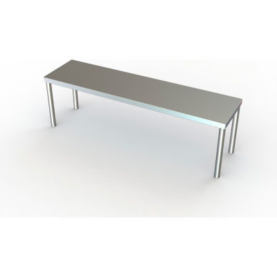 Aero Manufacturing Riser Shelf W/ 430 Stainless Steel, 48"W x 12"D