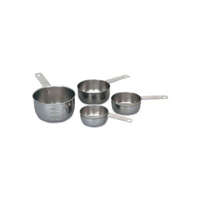 Alegacy 1191MC - Measuring Cup Set, Stainless Steel, Wire Handle - Pkg Qty 12