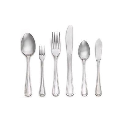 Alegacy 1604 - Dessert Spoon, Pebble Pattern, 12 Pack