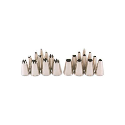 Alegacy 5024T - Plain #4 Stainless Steel Pastry Tubes