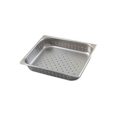 Alegacy 8124P - Half Size Perforated Steam Table Pan, 7Qt. - Pkg Qty 6