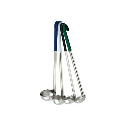 Alegacy 8846TL - Stainless Steel 6 Oz. Ladle, Optima Line, Teal Handle - Pkg Qty 12