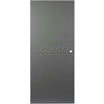CECO Hollow Steel Security Door 48"W X 84"H, 24"W X 60"H Louver, Mortise Prep, CECO Hollow Hinge