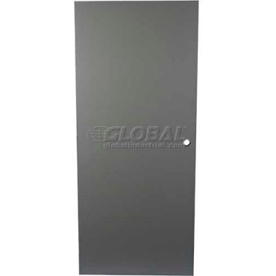 CECO Hollow Steel Security Door, Flush, Cylindrical Prep, SteelCraft Hinge, 16 Ga, 48"W X 84"H