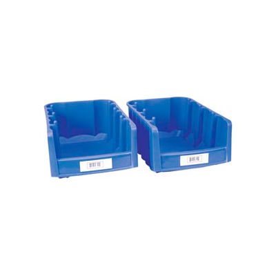 Aigner Bin Buddy BB-24 Adhesive Label Holder (Top/Bottom Insert) 2" x 4" for Bin, Pack of 25