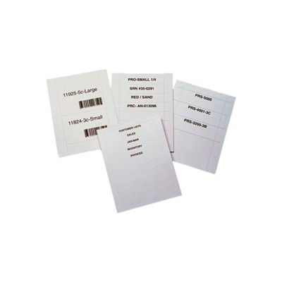 Laser insérer des feuilles, format lettre - Préf. 1-1/4 "x 3" (800 pcs/paquet)