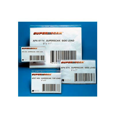 Porte-étiquettes, 2 "x 3-1/2", effacer, Full Auto adhérant (50 pcs/paquet)