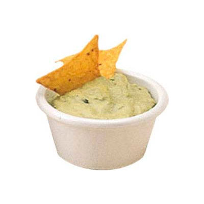 American Metalcraft MRF350W - Ramekin, 3-1/2 Oz. Cap, Fluted Sides, White