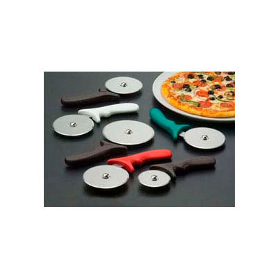 American Metalcraft PIZG3 - Pizza Cutter, 4" roue inox roue, poignée verte en plastique