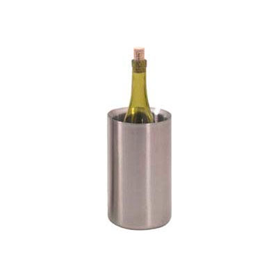 American Metalcraft SWC48 - Refroidisseur à vin, 7-3/4" H x 4-3/4 » diamètre, en acier inoxydable, Double paroi