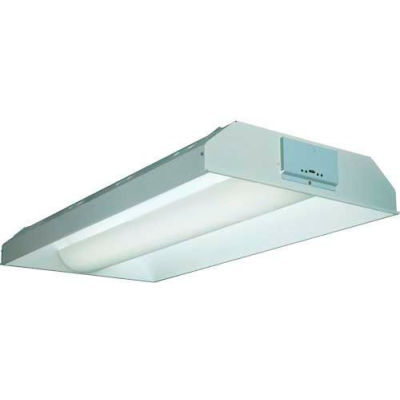 Lithonia 2AV G 2 32 MDR MV GEB10IS T8 Compact Fluor. w/ Grid Trim Lamps 32w Metal Diffuser w/ Holes