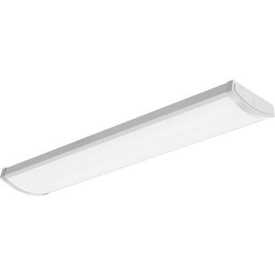 Lithonia Lighting Contractor Select™ Wide Body Wraparound Fixture, Commutable 4000/5000/6000
