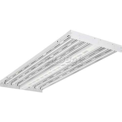 Lithonia IBZ 654L WD GEB10PS90 IMP 6 Lamp (Incl) Fluor High Bay, 54W Wide Dist Integrated Mod Plug