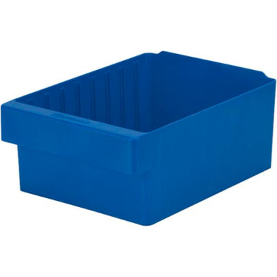 Akro-Mils nbe Akrodrawer 31188 - 8-3/8 l x 17-5/8 po L x 4-5/8 po H, bleu - Qté par paquet : 4