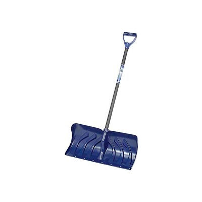 TrueTemper® 1603500 Arctic Blast 24 » Poly Blade Snow Pusher Shovel W/ Steel D-Grip Handle