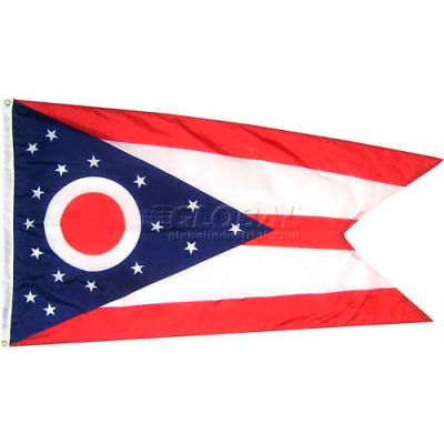 4 x 6 ft 100 % Nylon Ohio State Flag