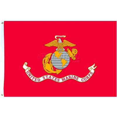 4 x 6 pi Nylon US Marine Corps Flag