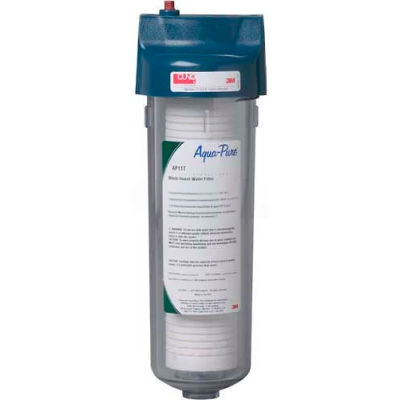 3M Aqua-Pure AP101T, Standard Whole House One-High Transparent Valve-in ...