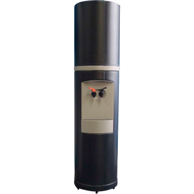 Aquaverve Bottleless Fahrenheit Modèle commercial Hot/Cold Cooler W/ Filtr, Black W/ Grey Trim