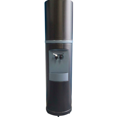 Aquaverve Fahrenheit Modèle Commercial Room Temp/Cold Bottled Water Cooler - Black W / garniture bleu