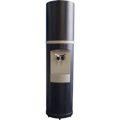 Aquaverve Fahrenheit Modèle Commercial Room Temp/Cold Bottled Water Cooler - Black W / garniture grise