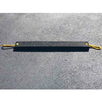 AME Composite Cribbing Grip It, 2" x 4" x 18", Noir - 14210