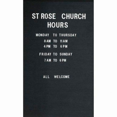Aarco Removable Letter Felt Board For Illuminated Units - 36"W x 48"H