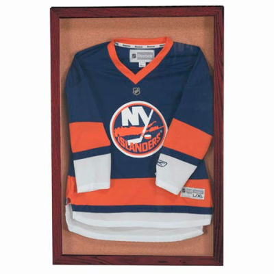 1 Door Walnut Souvenir And Memorabilia Display Case - 18"W x 24"H
