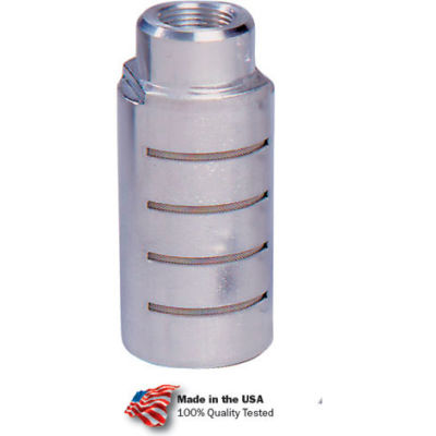 Arrow silencieux/silencieux métal robuste Super calme ASQF-2F, aluminium, 1/4" NPT, 300 lb/po2, femelle - Qté par paquet : 5