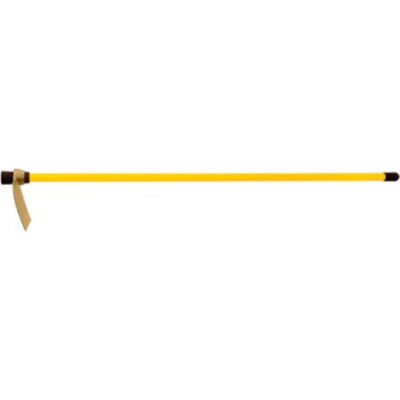 AMPCO® H-110FG Non-Sparking Angled Blade Hoe W/ Fiberglass Handle 7-3/4x55" L