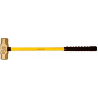 AMPCO® H-71FG Non-Sparking Sledge Hammer W/ Fiberglass Handle 7.5Lb 33" OAL