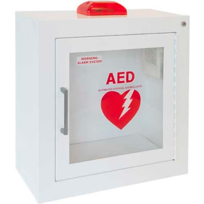 Montage en Surface du Cabinet AED, 85 Db sirène & alarme stroboscopique, acier