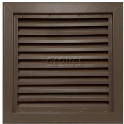 Acier Porte persienne 800A11818B, inversé « Y » lames, 50 % zone indemne, 18 "X 18", Bronze