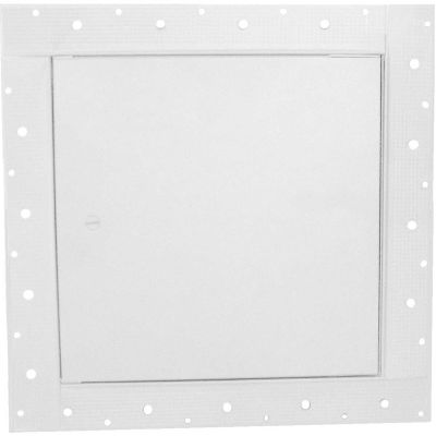 Caché cadre panneau d’accès pour le plâtre, verrou à came, blanc, W 22" x 30" H