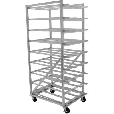 Advance Tabco CR10-162M-X, Full Size Can Rack, 162 (#10 Cans). 216 (#5 Cans)