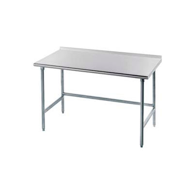 Table en acier inoxydable Advance Tabco 304, 30 x 24 », 1-1/2 » Dosseret, calibre 16