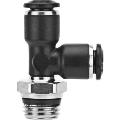 Pkg Qty 5 Aignep USA Swivel Run Tee 8mm Tube x 3/8 Swift-Fit Pkg Qty 5 Aignep USA Swivel Run Tee 8mm Tube x 3/8 Swift-Fit