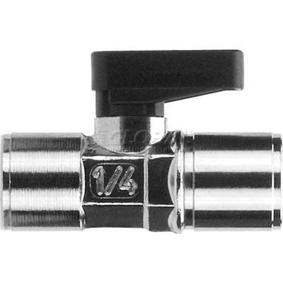 AIGNEP Mini Ball Valve 86300-02-02, 1/8" Female Nptf - Min Qty 9