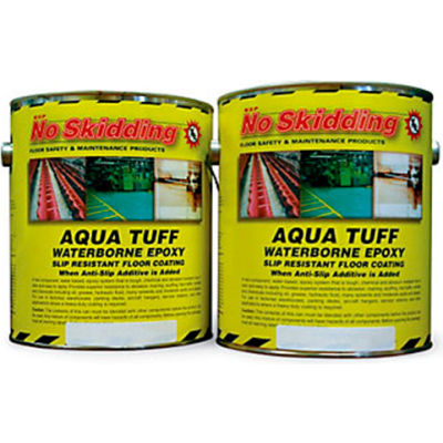 Aucun dérapage® Tuff Aqua Waterborne Epoxy revêtement de sol - Gris