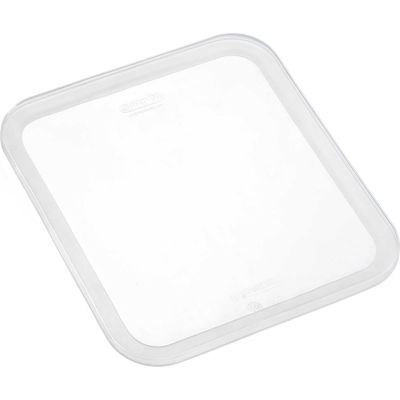 Couvercle hermétique en silicone Araven, 12-1/4"L x 10 » W, transparent - Qté par paquet : 6