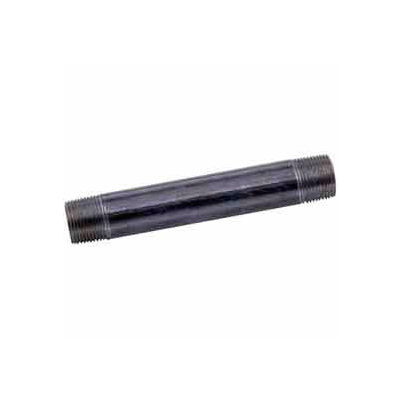 1/2 X 6 po noir Pipe en acier sans plomb mamelon 150 lb/po2