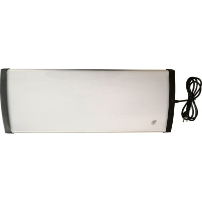 Amax Lighting LED Garage Light Fixture, 24 » x 9 », 80W, 120V-277V, Noir