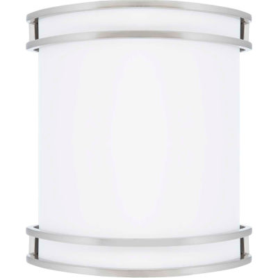 Amax éclairage blanc chaud bougeoir de mur de LED LED-WS18-W, 18W, 3000CCT, 1100 Lumens, 82 CRI, Nickel