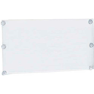 Azar Displays 106629 Acrylic Sign Holder W/ Suction Cups, 22" x 17"