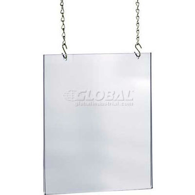 Azar Displays 172728 Acrylic Hanging Poster Frame, 22" x 28", Acrylic ,1 Piece