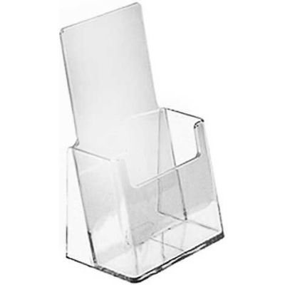 Azar Displays 252012-100pk Countertop Tri-Fold Brochure Holder, 100-Pack